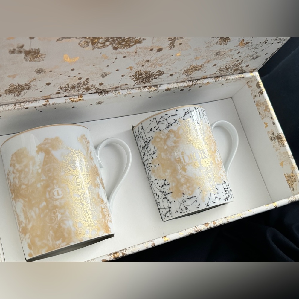 Dior set of 2 mugs